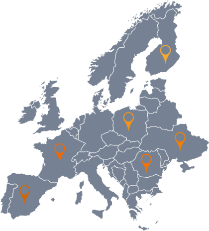 Europaweite Umzüge